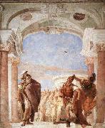 Giovanni Battista Tiepolo The Rage of Achilles oil painting artist
